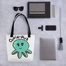 Load image into Gallery viewer, Cutie-Pus Tote bag
