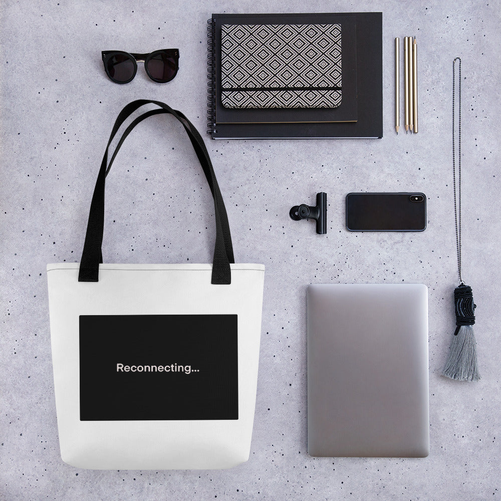 Reconnecting Tote bag