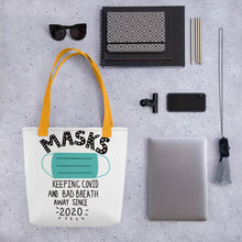 Load image into Gallery viewer, Masks Tote bag
