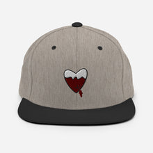Load image into Gallery viewer, Heartbreak Snapback Hat
