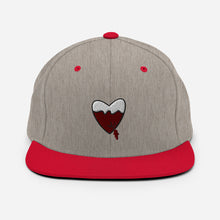 Load image into Gallery viewer, Heartbreak Snapback Hat
