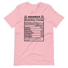 Load image into Gallery viewer, Aquarius Nutrition Facts
