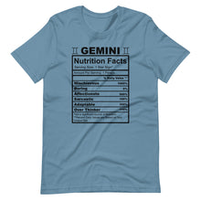 Load image into Gallery viewer, Gemini Nutrition Facts
